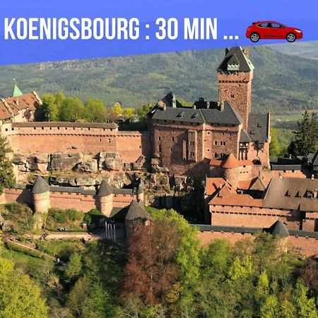 Le Red St Leon : Lit Queen Size * Wifi * Ideal Couple Colmar Ngoại thất bức ảnh