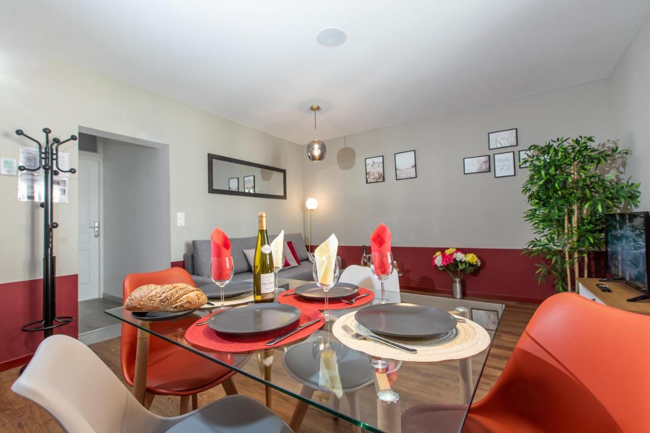 Le Red St Leon : Lit Queen Size * Wifi * Ideal Couple Colmar Ngoại thất bức ảnh