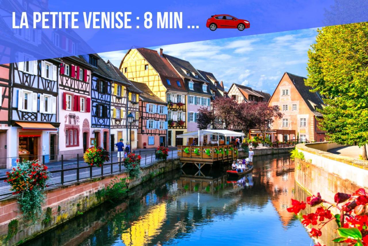 Le Red St Leon : Lit Queen Size * Wifi * Ideal Couple Colmar Ngoại thất bức ảnh