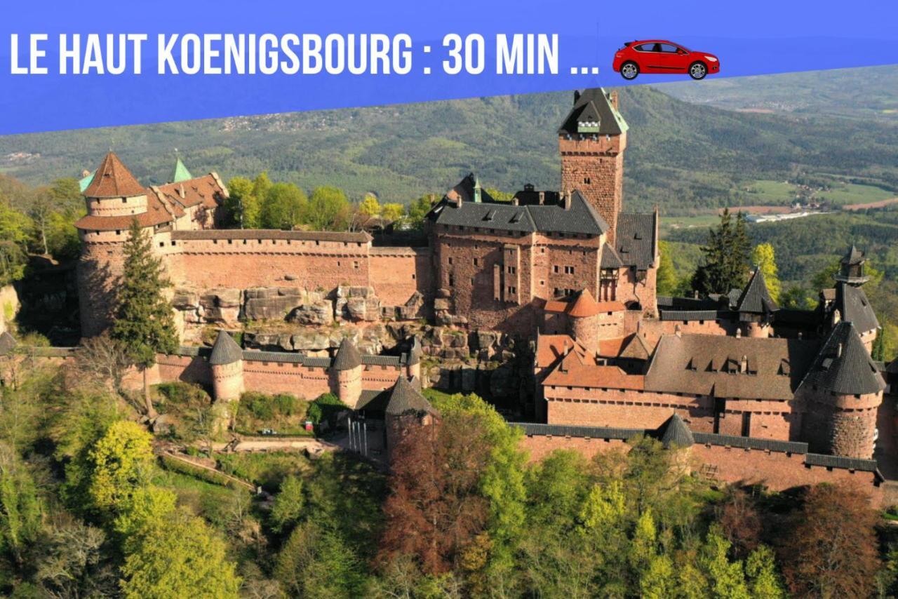 Le Red St Leon : Lit Queen Size * Wifi * Ideal Couple Colmar Ngoại thất bức ảnh